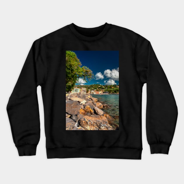 San Michele Di Pagana Crewneck Sweatshirt by oreundici